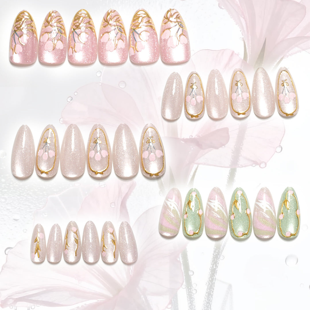 Premium Press-On Nagelkunst Set