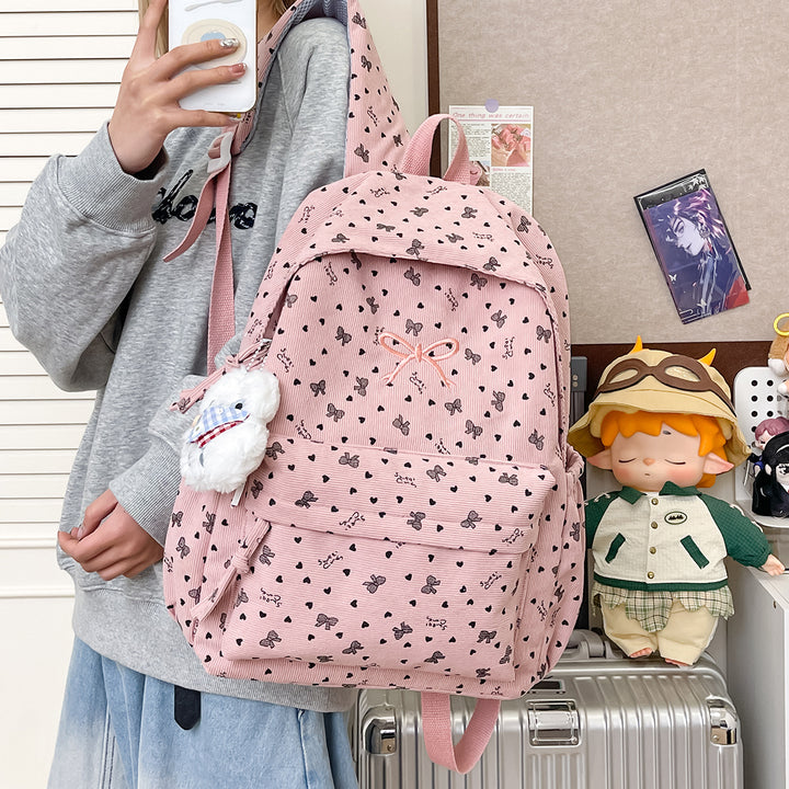 Blumenmuster Reiserucksack Karnz