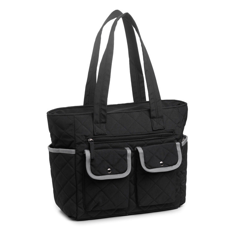 Stilvolle Handtasche mit Mehreren Außentaschen Karnz