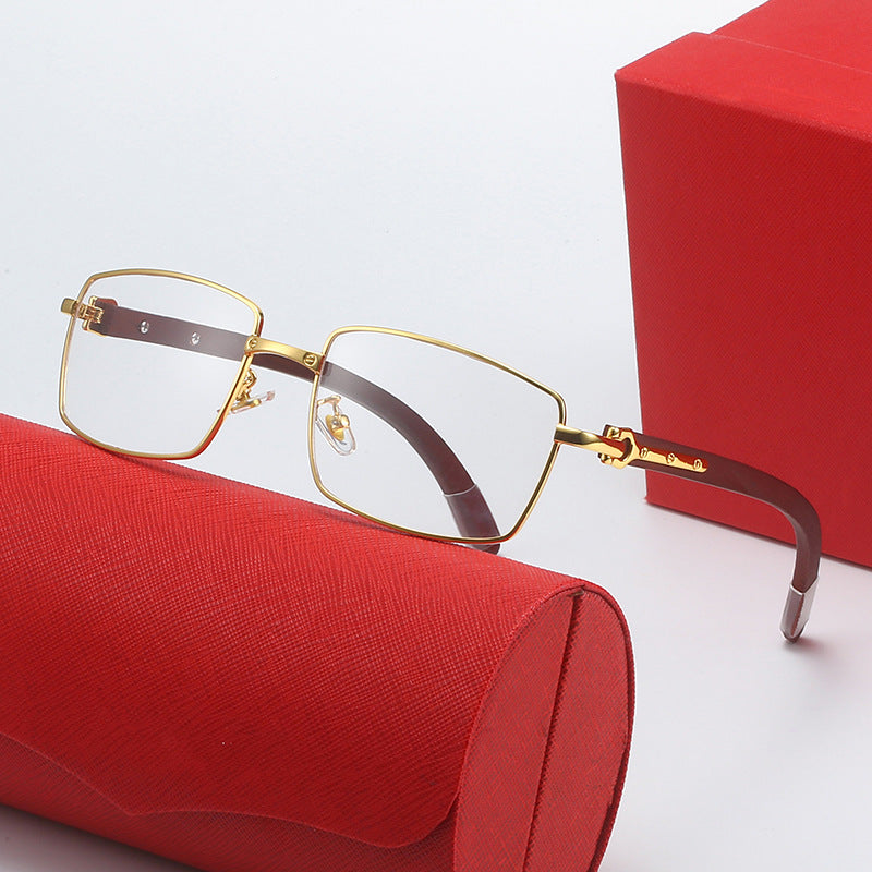 Damen elegante Brille im modernen quadratischen Design Karnz
