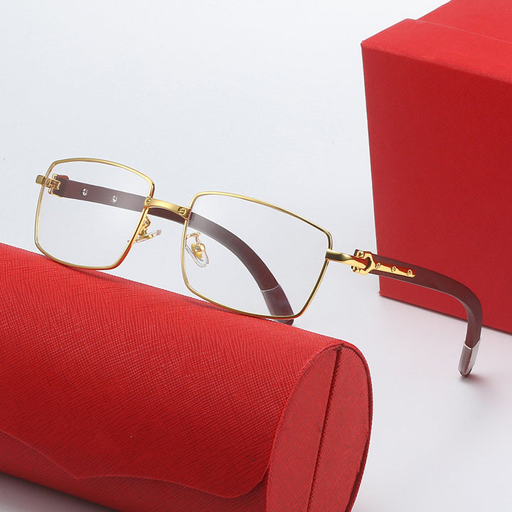 Damen elegante Brille im modernen quadratischen Design Karnz