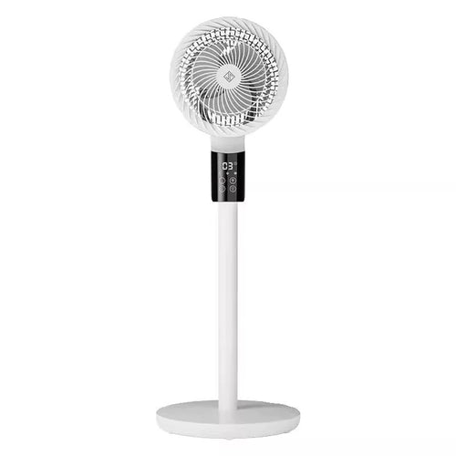 Damen Hochleistungs Standventilator mit Fernbedienung und 90° Schwenkfunktion Karnz