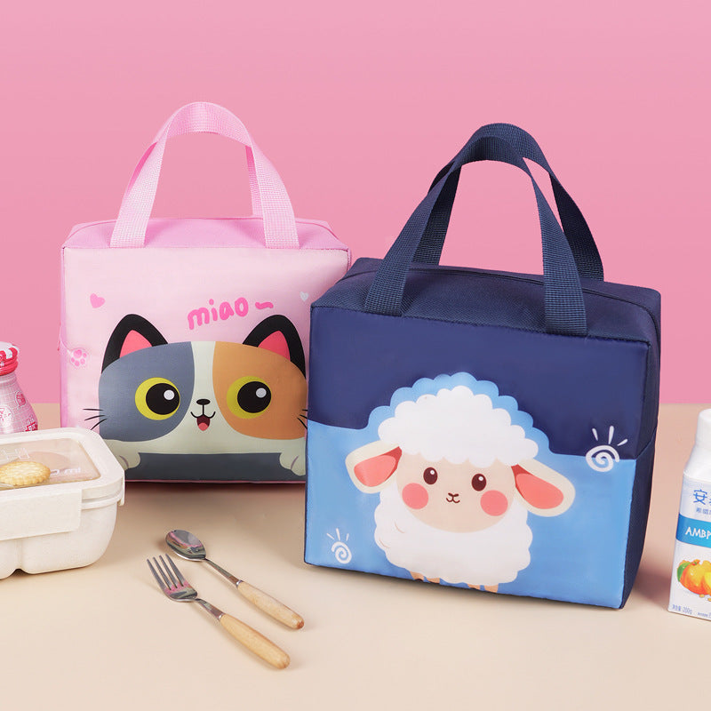 Liebenswerte Schaf-Themen Isolierte Lunch Tasche Karnz