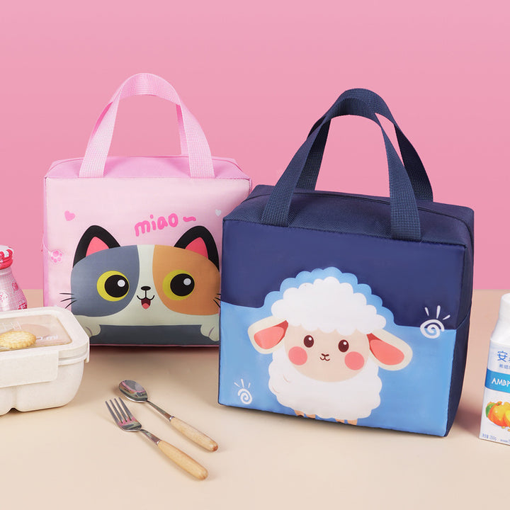 Liebenswerte Schaf-Themen Isolierte Lunch Tasche Karnz