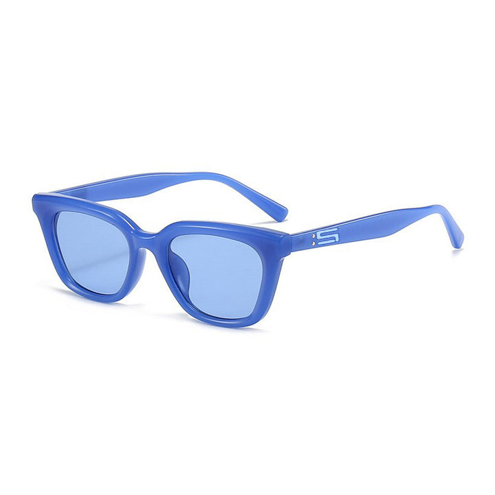 Damen Modische Kanten-Sonnenbrille Karnz