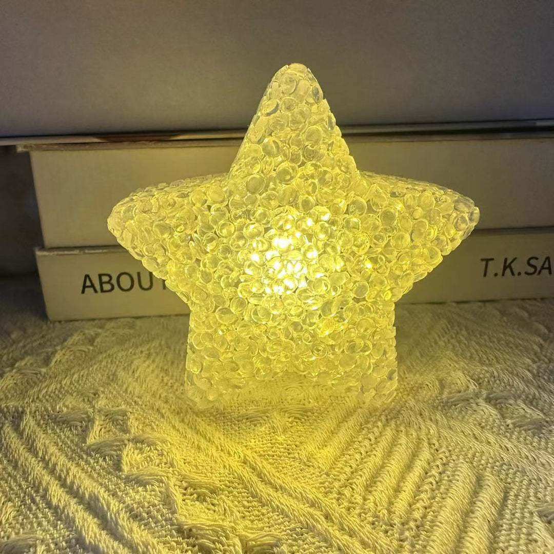 LED Frosted Acrylic Star Ambient Night Lamp Karnz