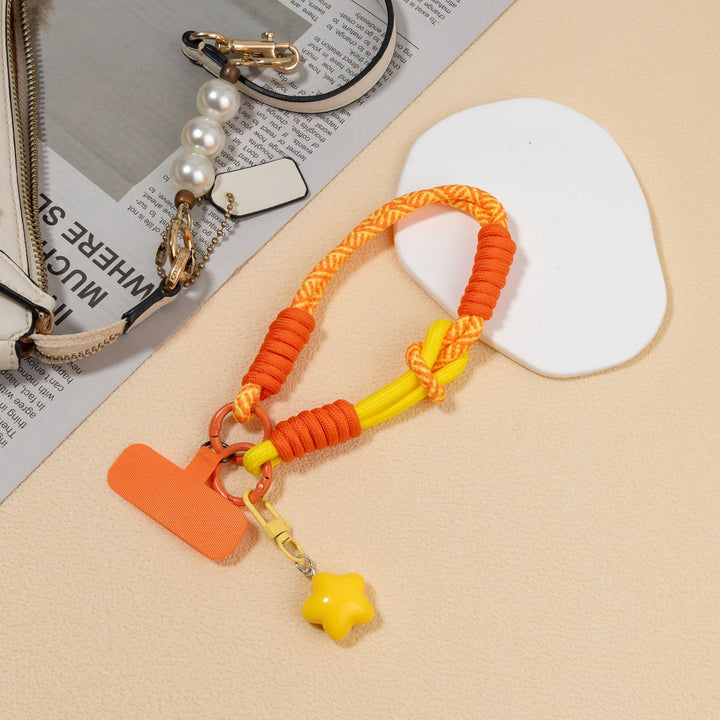Farbenfrohes Paracord Schlüsselband Karnz