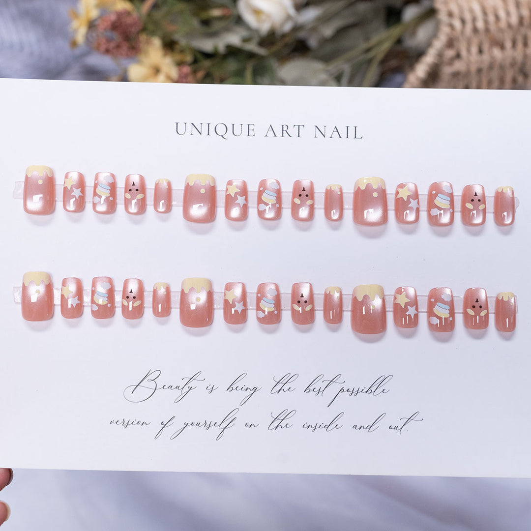 Themen Press-On Nagelkunst Set