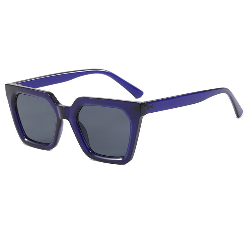 Damen geometrische Sonnenbrille im luxuriösen Acetat-Rahmen Karnz