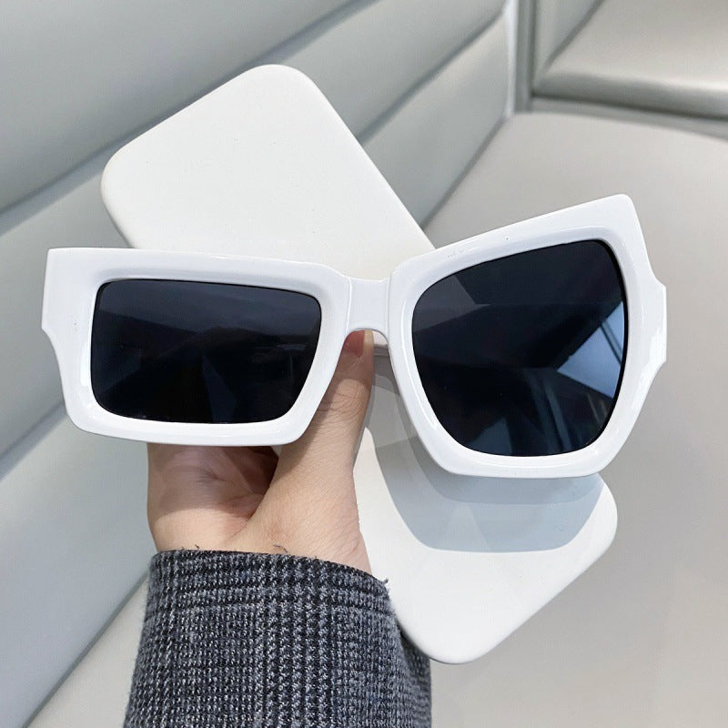 Elegante Übergroße Quadratische Sonnenbrille Karnz