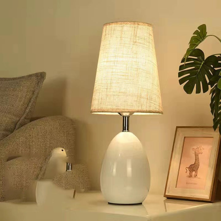 Elegante Keramik-Tischlampe