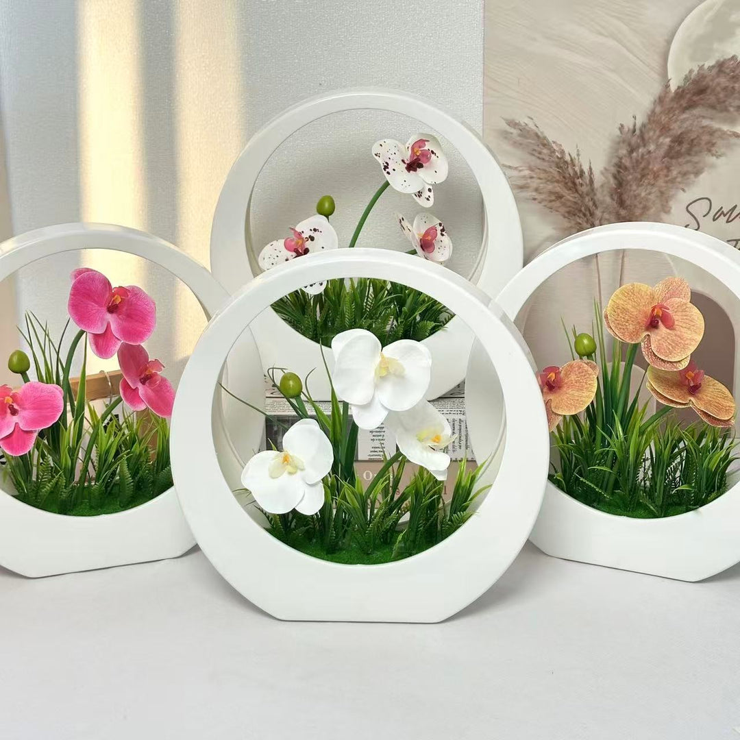 Elegante Orchidee Dekorative Tischmitte