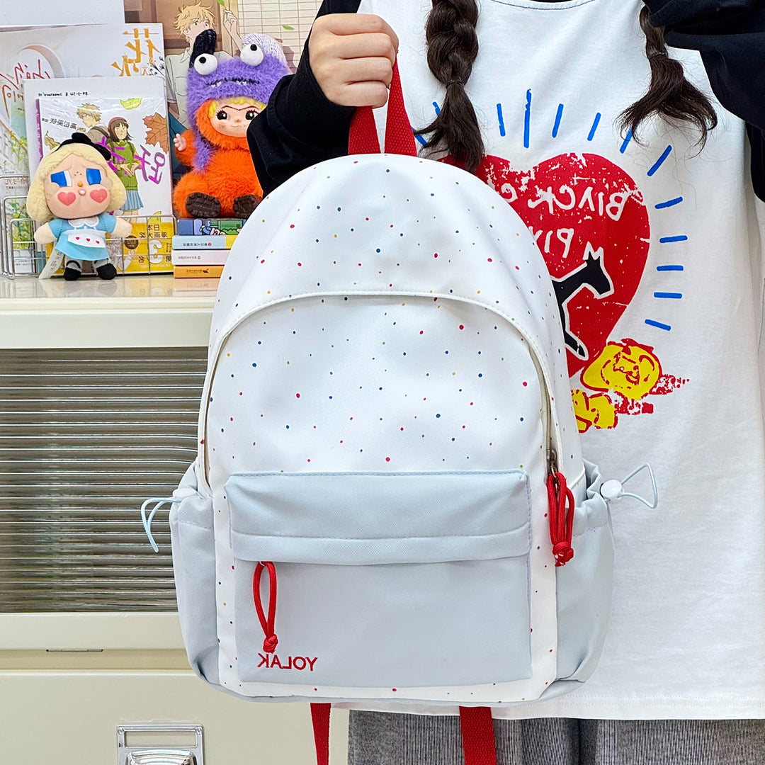 Trendige Gestreifte Freizeit-Rucksack Karnz