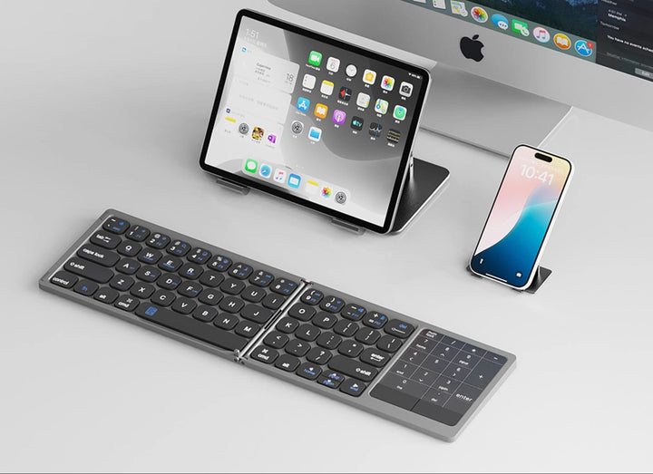 Tragbare Bluetooth-Falt-Tastatur Karnz