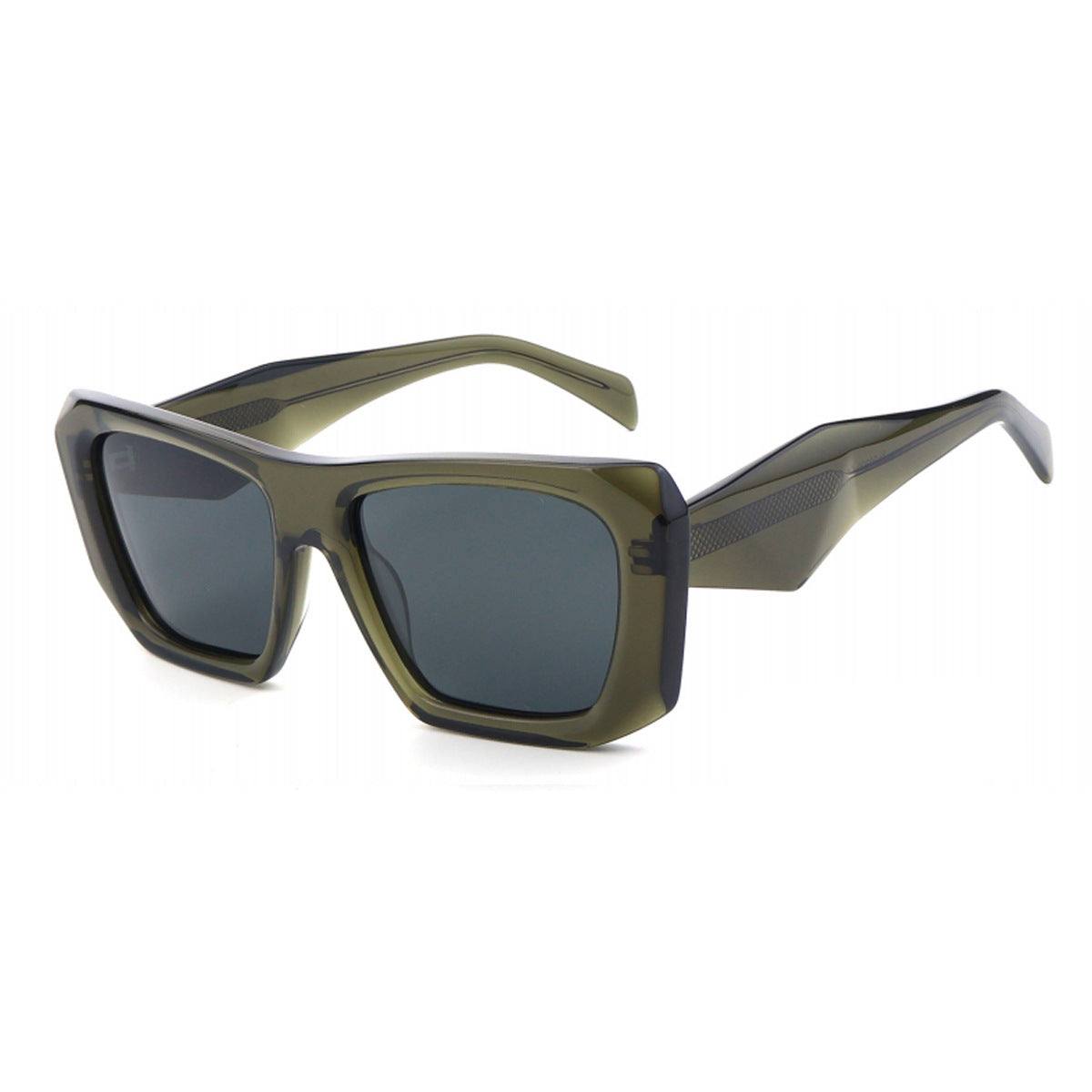 Damen oversized Sonnenbrille mit einzigartigem, modernem Rahmen Karnz
