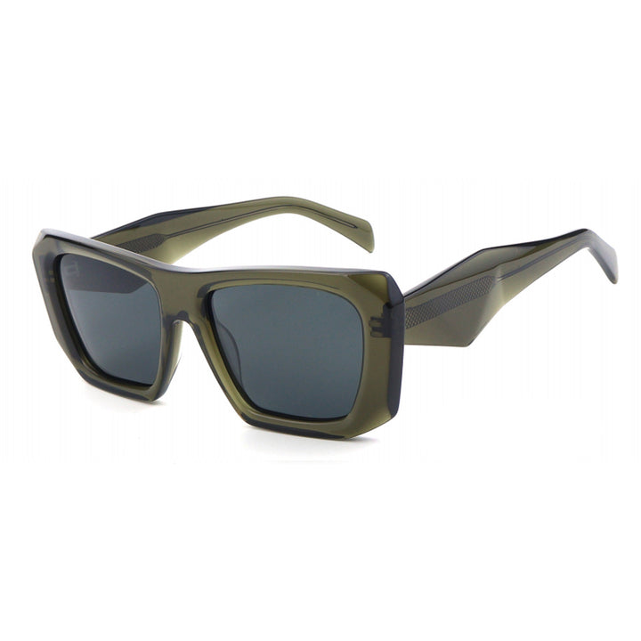 Damen oversized Sonnenbrille mit einzigartigem, modernem Rahmen Karnz