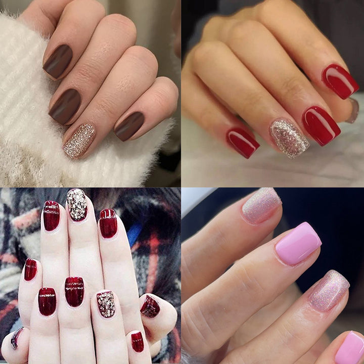 Glamouröse Acryl-Nagelverlängerungen Karnz