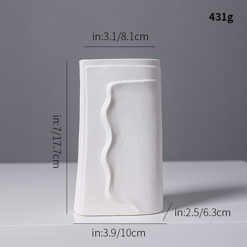 Moderne Textur Keramik Vase