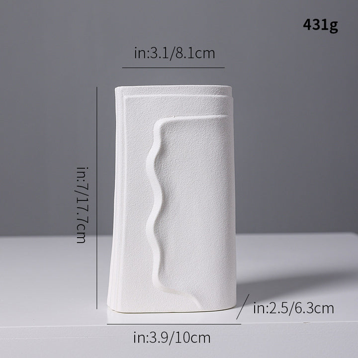 Moderne Textur Keramik Vase