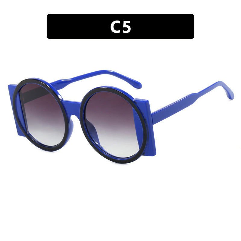 Damen oversized Sonnenbrille mit eckigem Rahmen und UV-Schutz Karnz