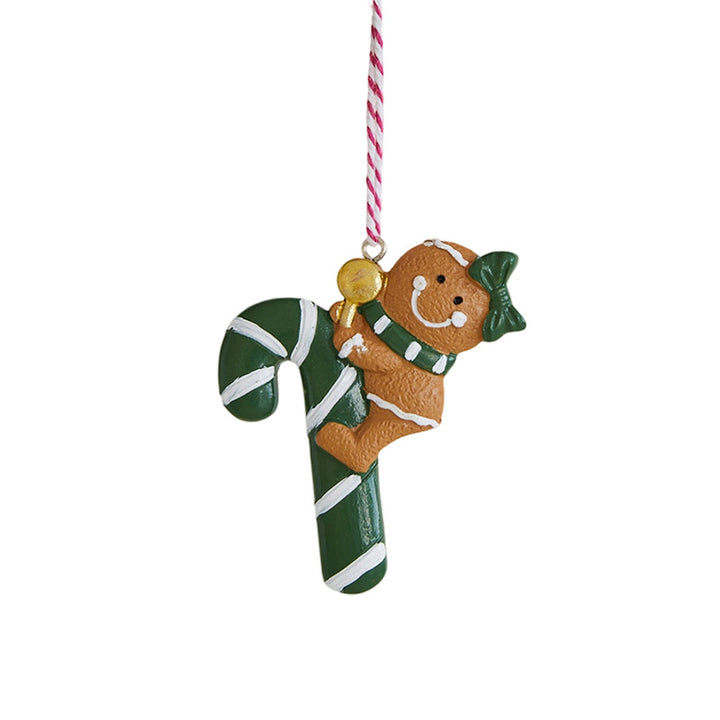 Verspielte Lebkuchen-Ornament