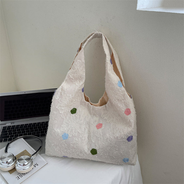 Bestickte Canvas Tote Bag Karnz