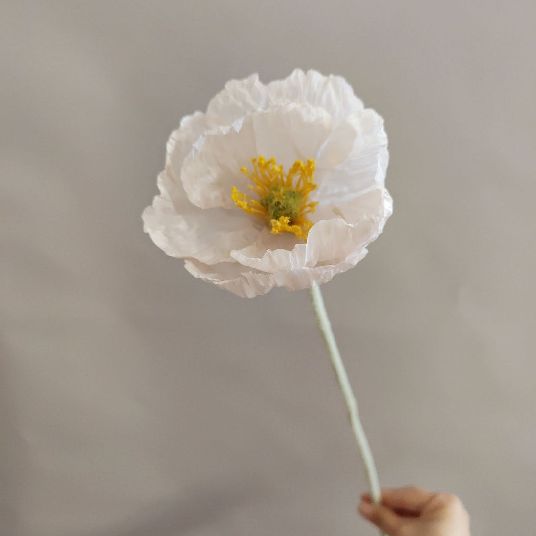 Elegante Faux-Popp Blumenstiel