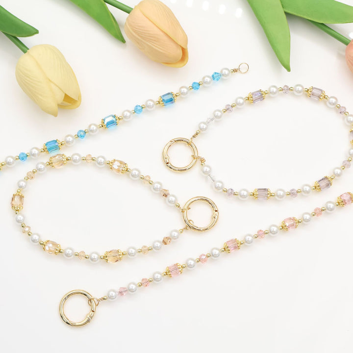 Elegante Perlen-Handykette Karnz