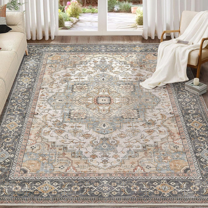 Eleganter Vintage Dekorativer Teppich