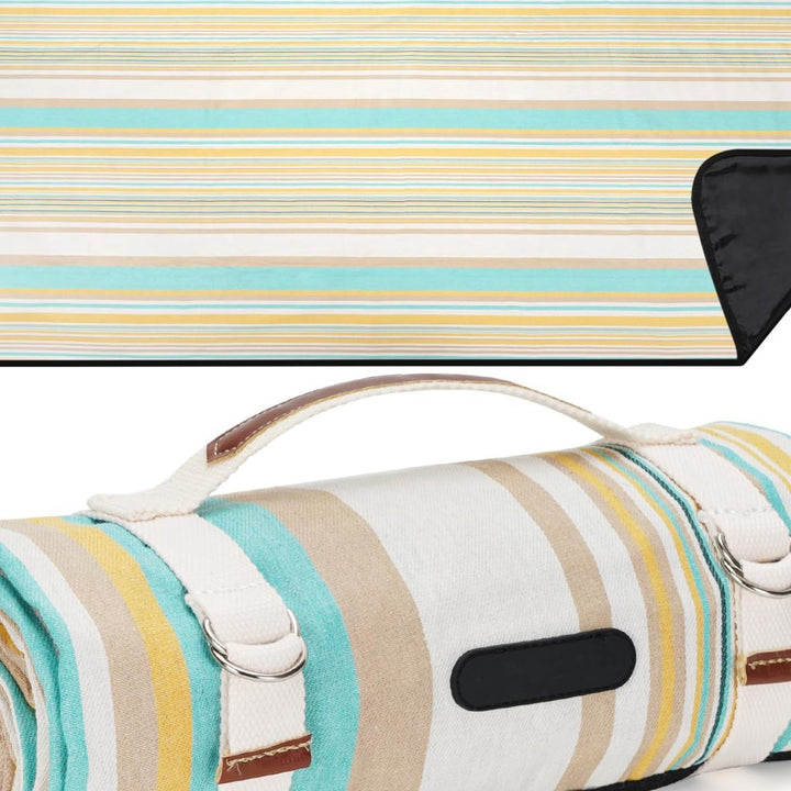Unisex Picknickdecke mit wasserabweisender Unterseite und Tragegriff Karnz