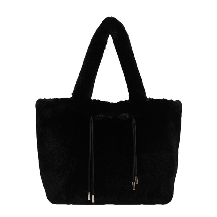 Luxuriöse Kunstpelz-Handtasche