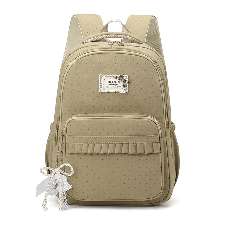 Dekorativer gepunkteter Rucksack Karnz