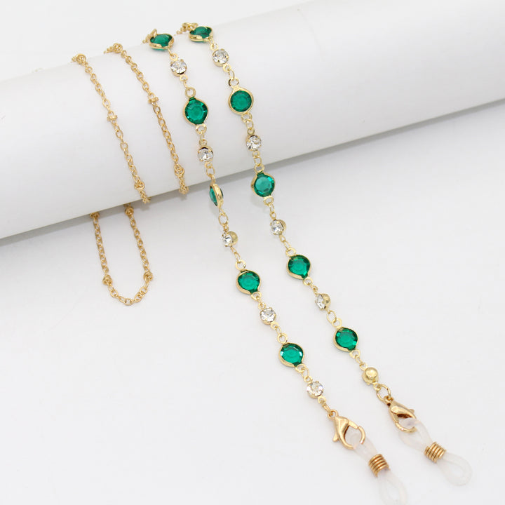 Elegante Stern-Verbundene Brillen Kette Karnz