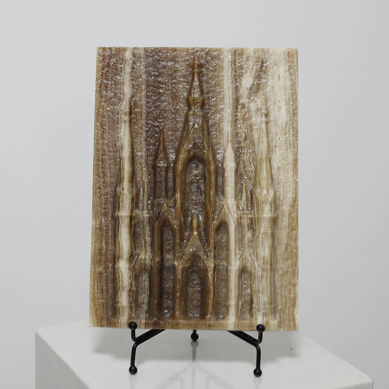 Dekoratives Alabaster-Kunstpaneel