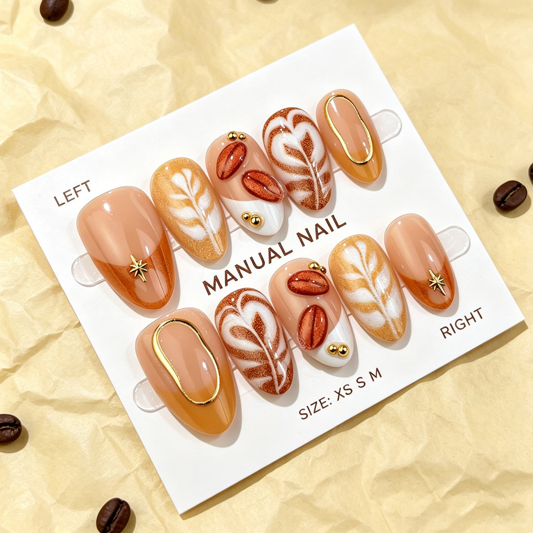 Artisanales Handnageldesign-Set