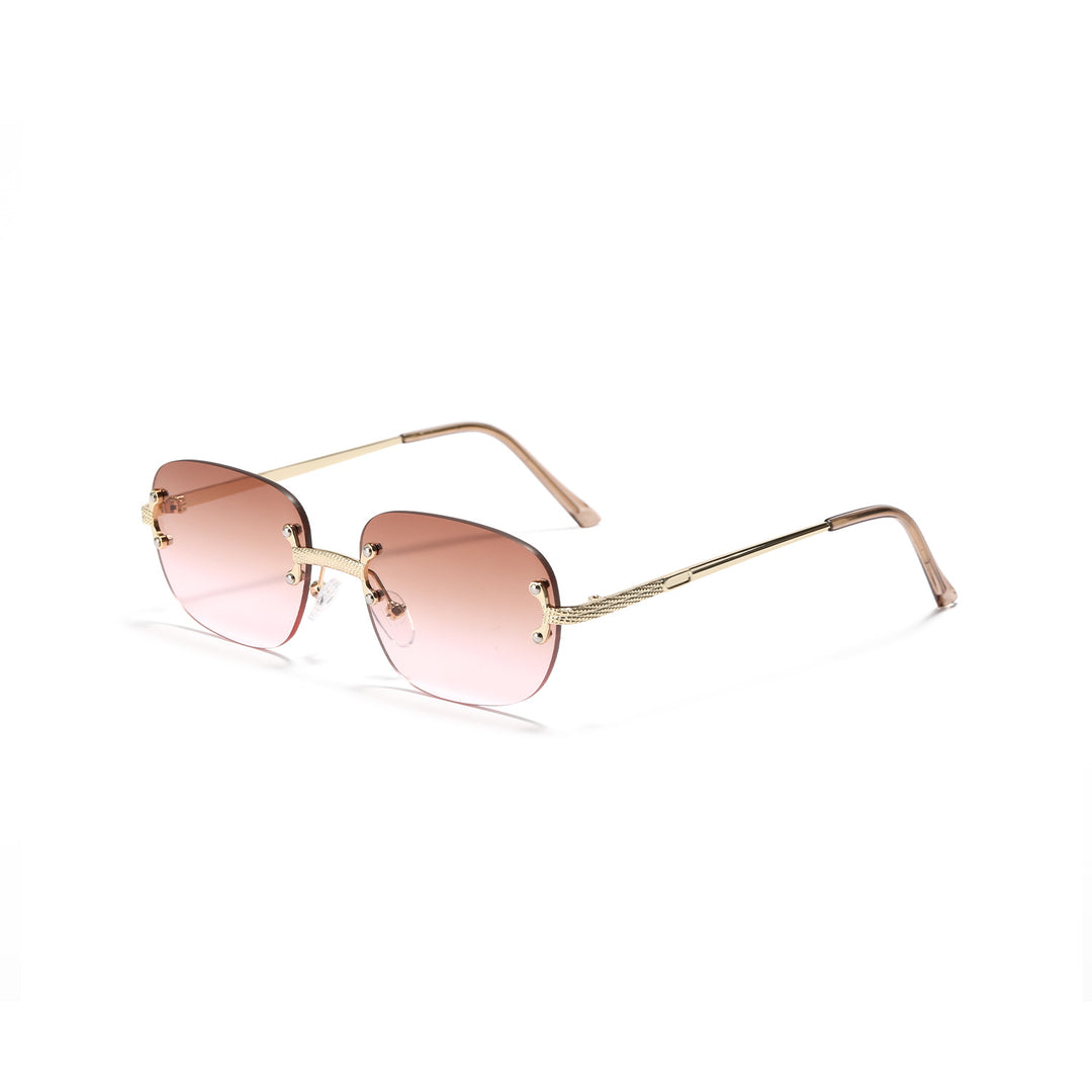 Damen oversized Sonnenbrille mit luxuriösen Akzenten Karnz