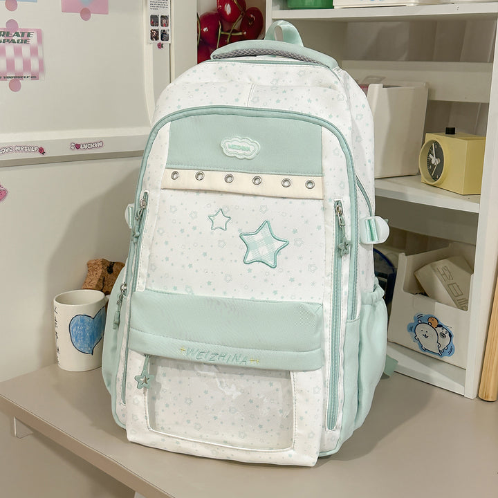 Transparente Taschen-Rucksack Karnz