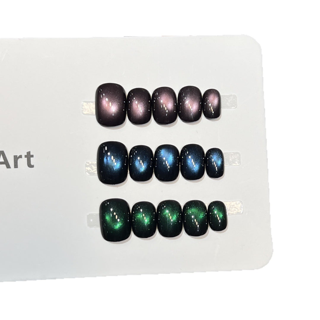 Galaxy-Effekt Press-On Nagelset Karnz