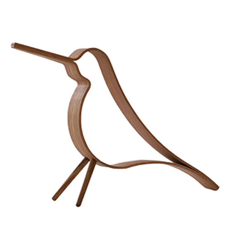 Künstlerische Holzvogel Skulptur