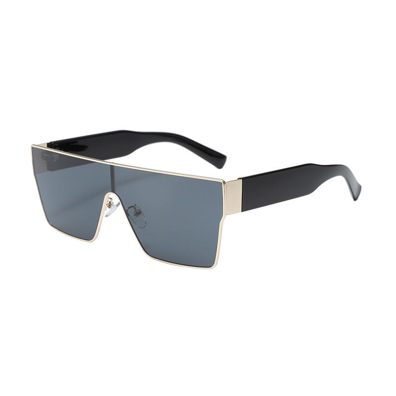 Damen Modische visierartige Sonnenbrille mit innovativem Rahmen Karnz