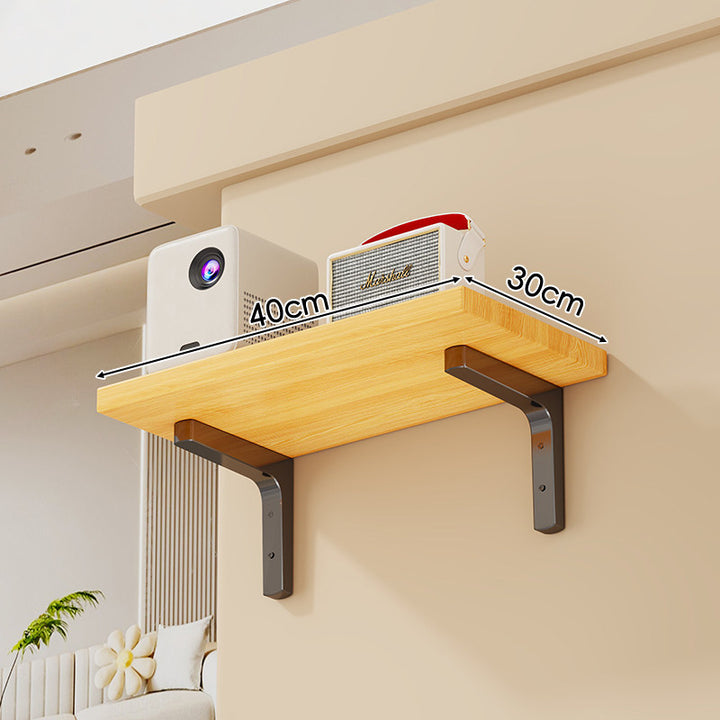 Wandmontierte schwebende Aufbewahrungse shelf mit Marmor-Effekt und Schwerlaststahlhaltern