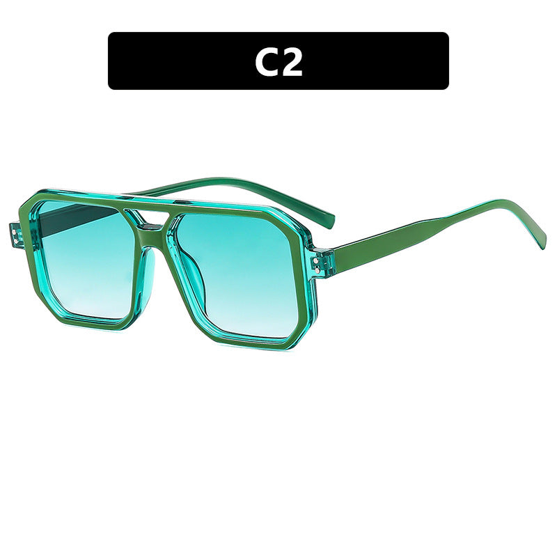 Damen geometrische Premium-Brille Karnz
