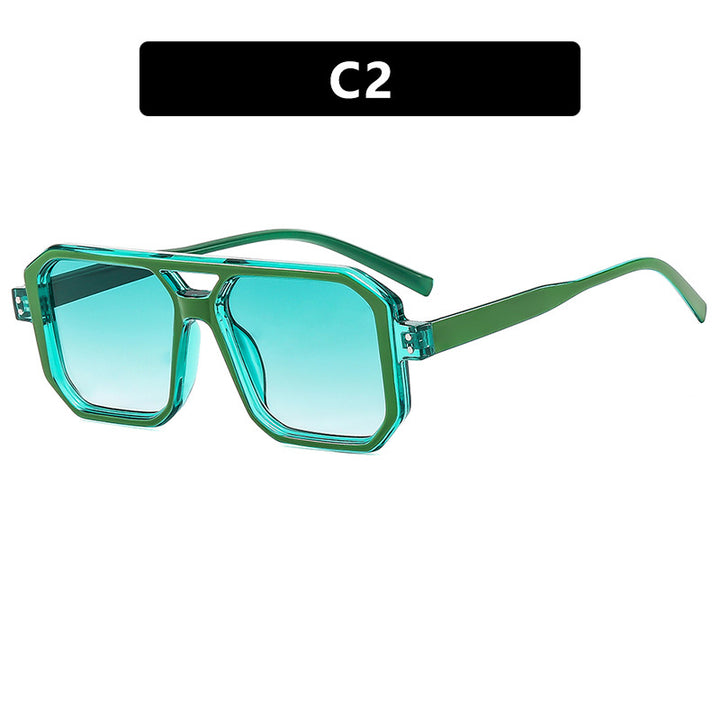 Damen geometrische Premium-Brille Karnz