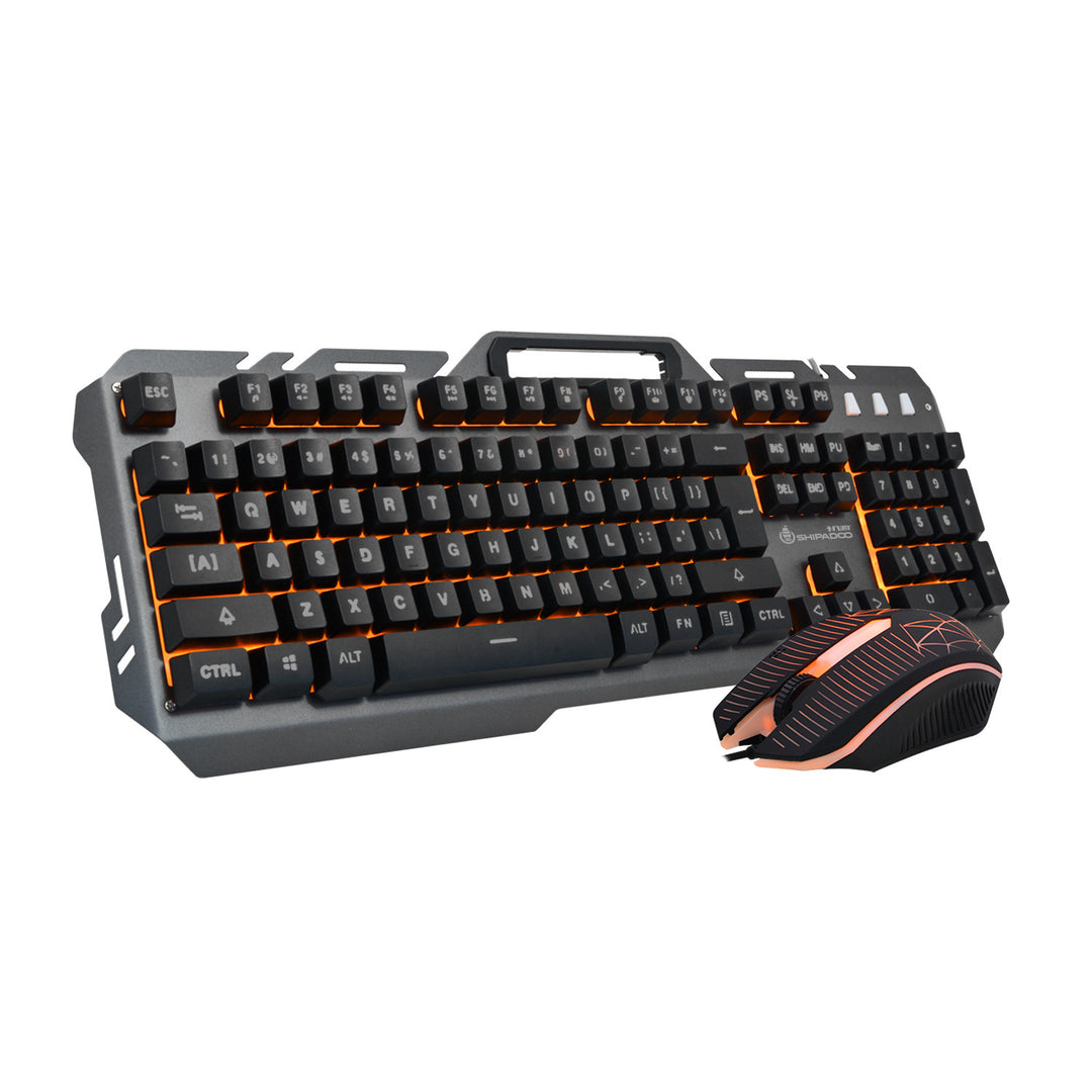 Gaming-Tastatur und Maus Set mit Hochpräzisen Mechanischen Tasten Karnz