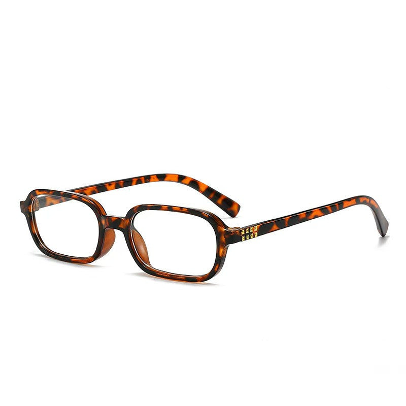 Retro-inspirierte Übergroße Rechteck-Sonnenbrille Karnz