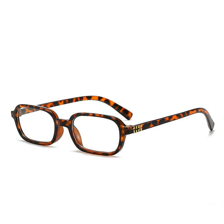 Retro-inspirierte Übergroße Rechteck-Sonnenbrille Karnz