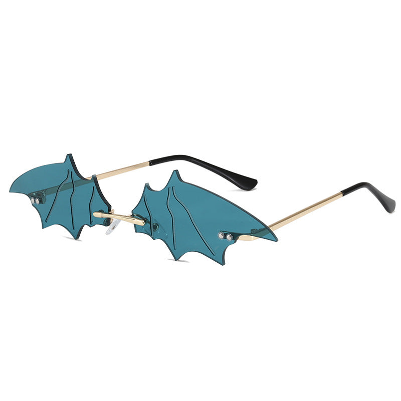 Damen Design-Sonnenbrille im außergewöhnlichen Fledermaus-Stil Karnz