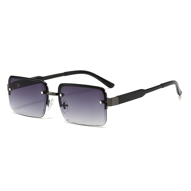 Damen Designer-Sonnenbrille im modernen Rechteck-Design Karnz