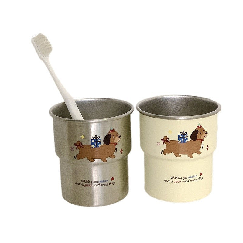 Zahnbürstenhalter mit Bezauberndem Hundedesign Karnz