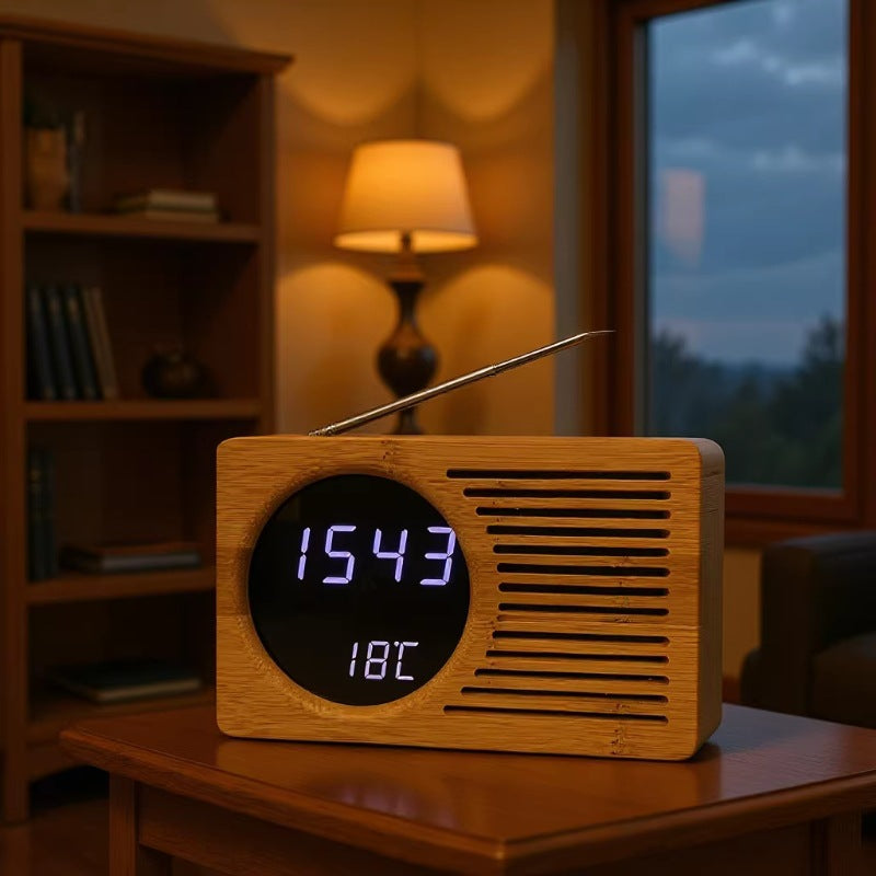 Digitaler Radiowecker mit Temperaturanzeige Karnz